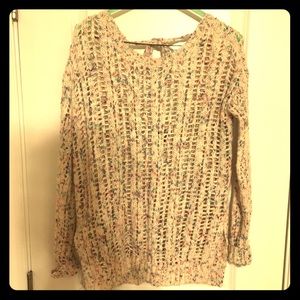 American Eagle Rainbow Sweater